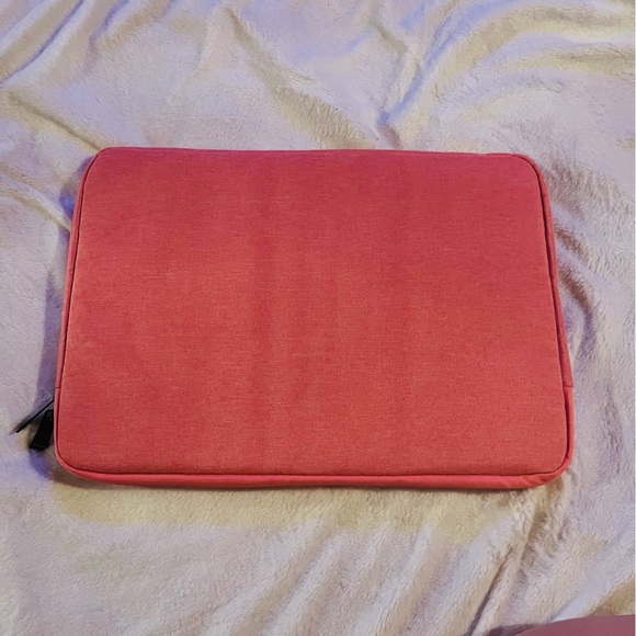 🆕 17” Pink Laptop Sleeve Cover W/ Dual Zipper Water Resistant - Picture 11 of 16